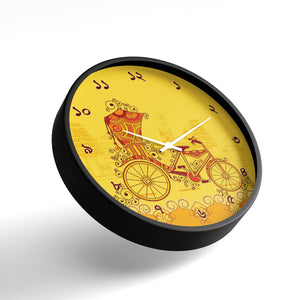 Artistic Wall Clock – Rickshaw Heritage Design | KLOK KLOK