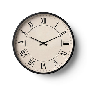 Classic Wall Clock – Vintage Roman Beige Dial | KLOK KLOK