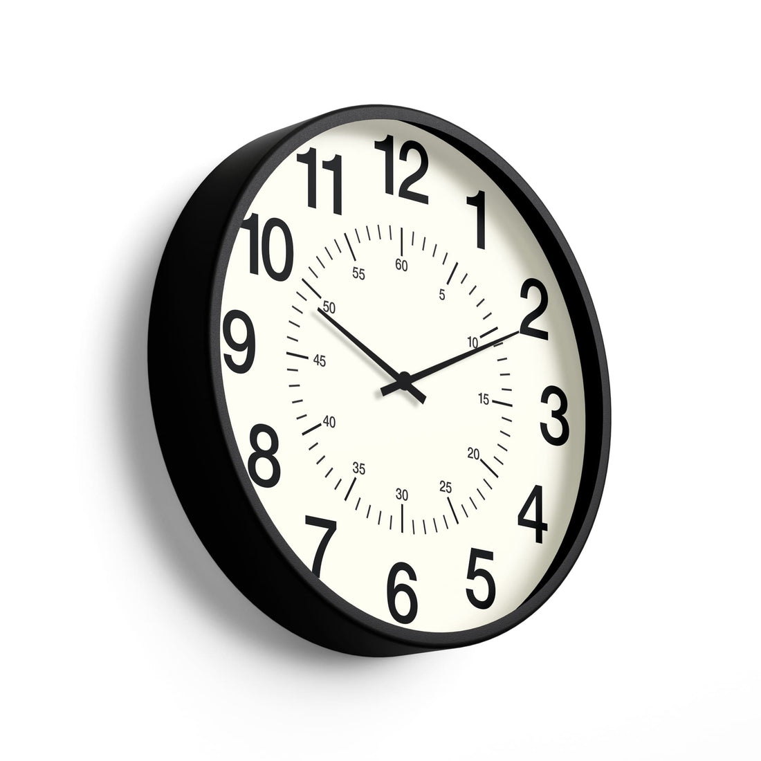 Classic Wall Clock – Bold Numeral Minimal Design | Elegant Timepiece – KLOK