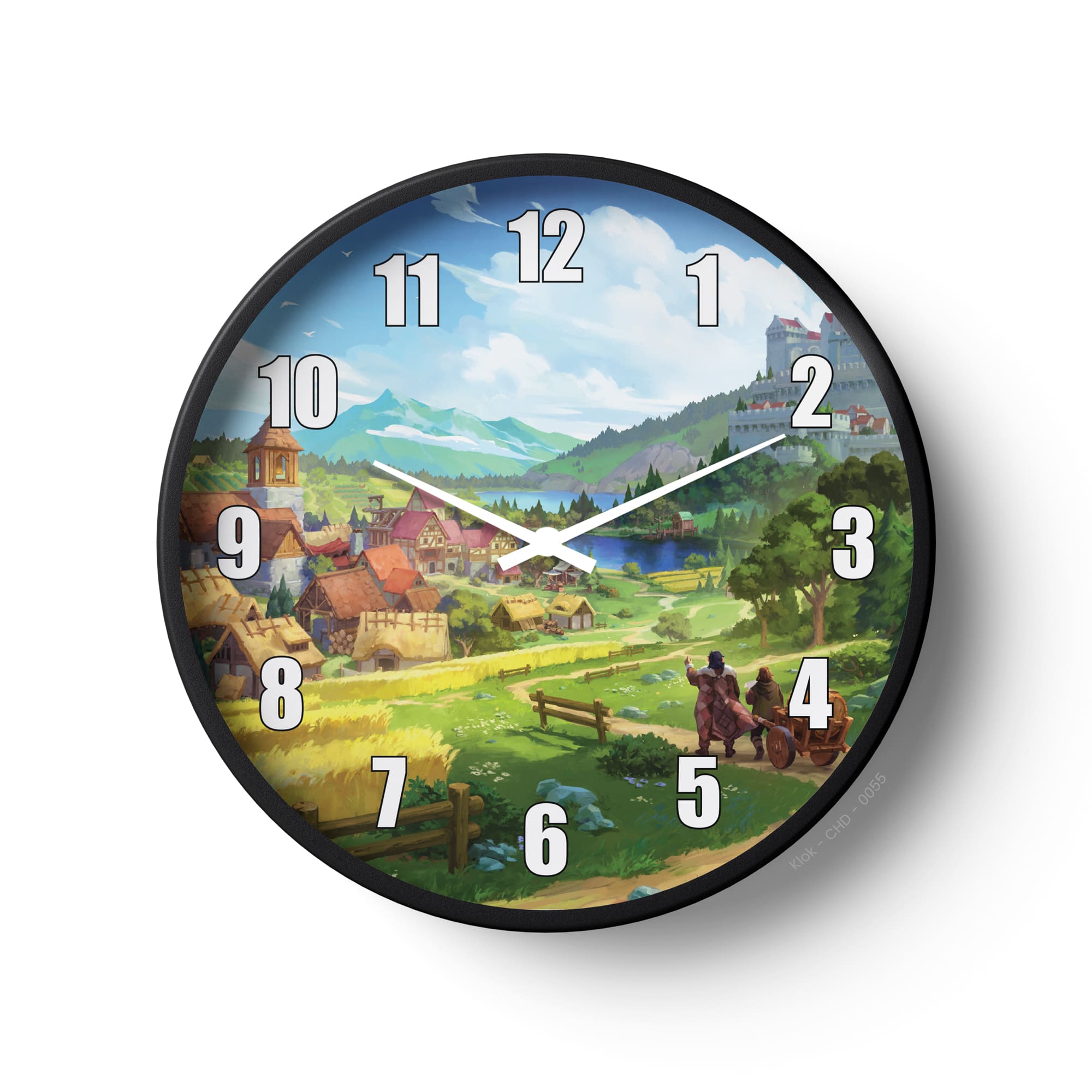 Children Wall Clock – Fairytale Village Edition | KLOK