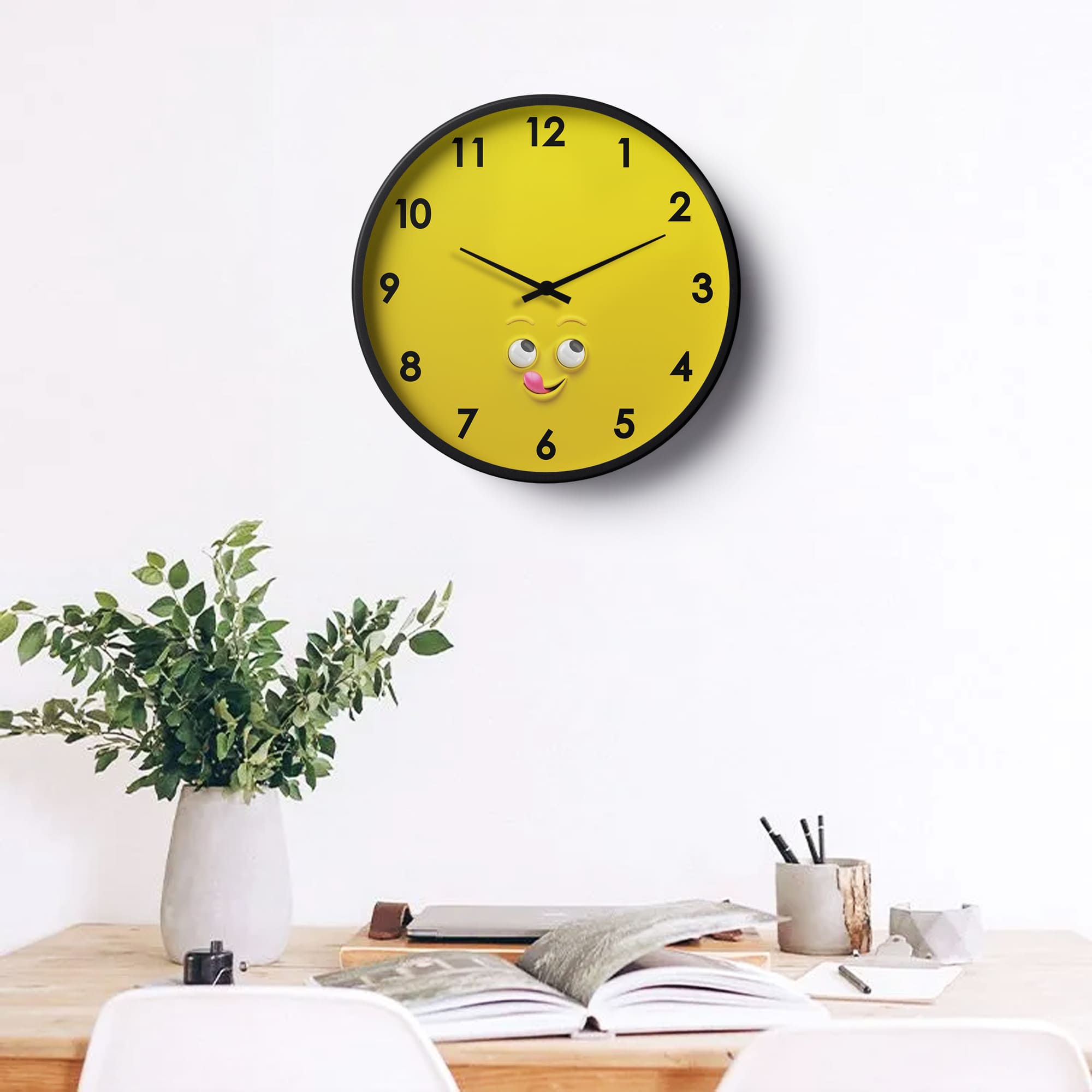 Children Wall Clock – Smiley Fun Edition | KLOK