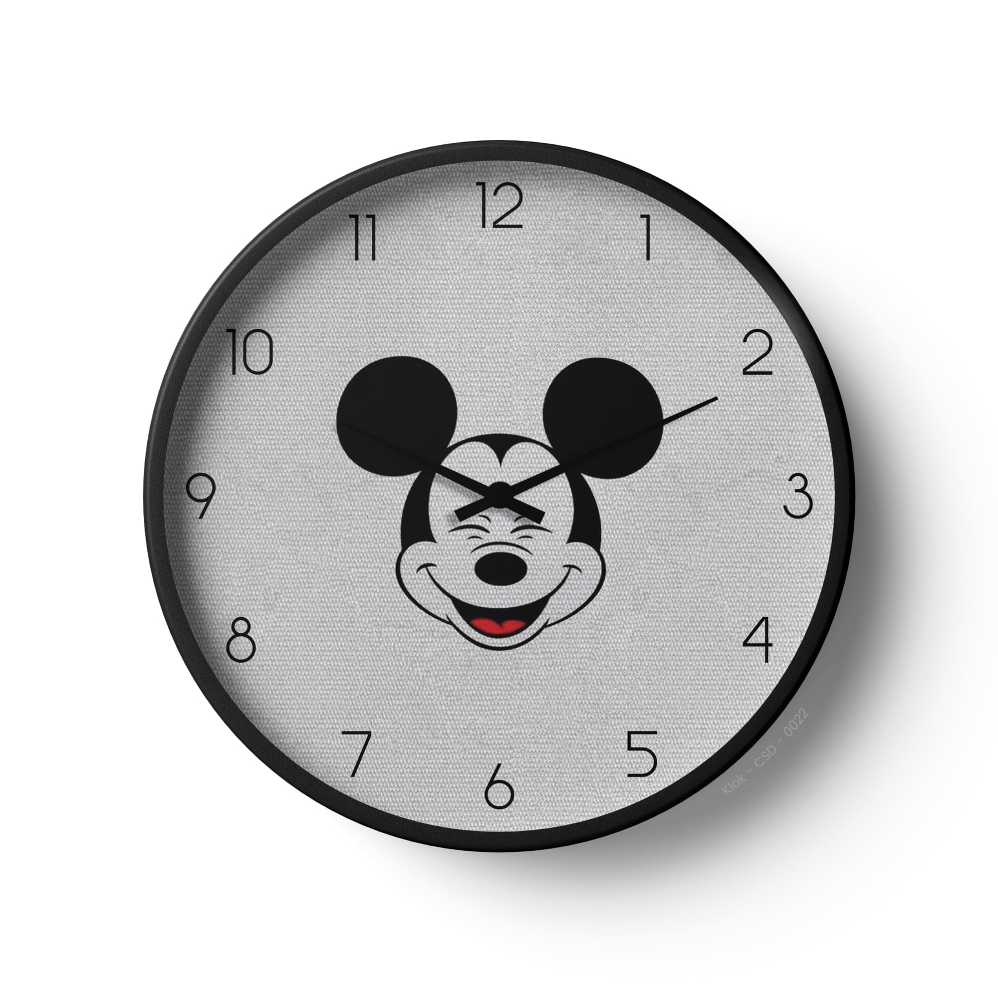Children Wall Clock – Smiley Mouse Edition | KLOK