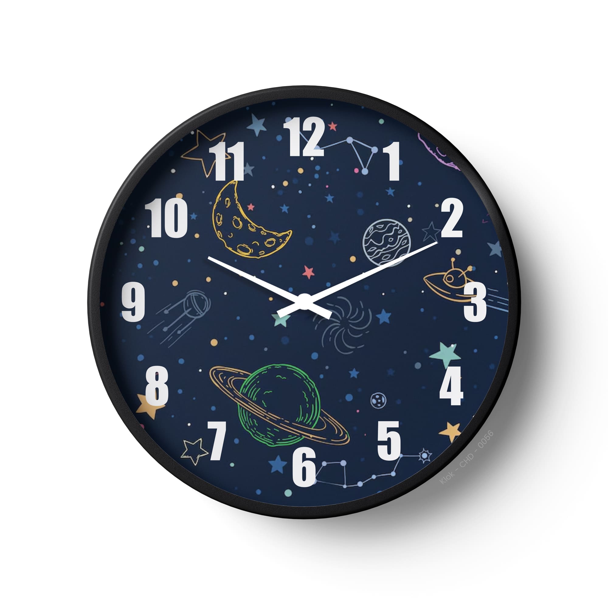 Children Wall Clock – Space Explorer Edition | KLOK