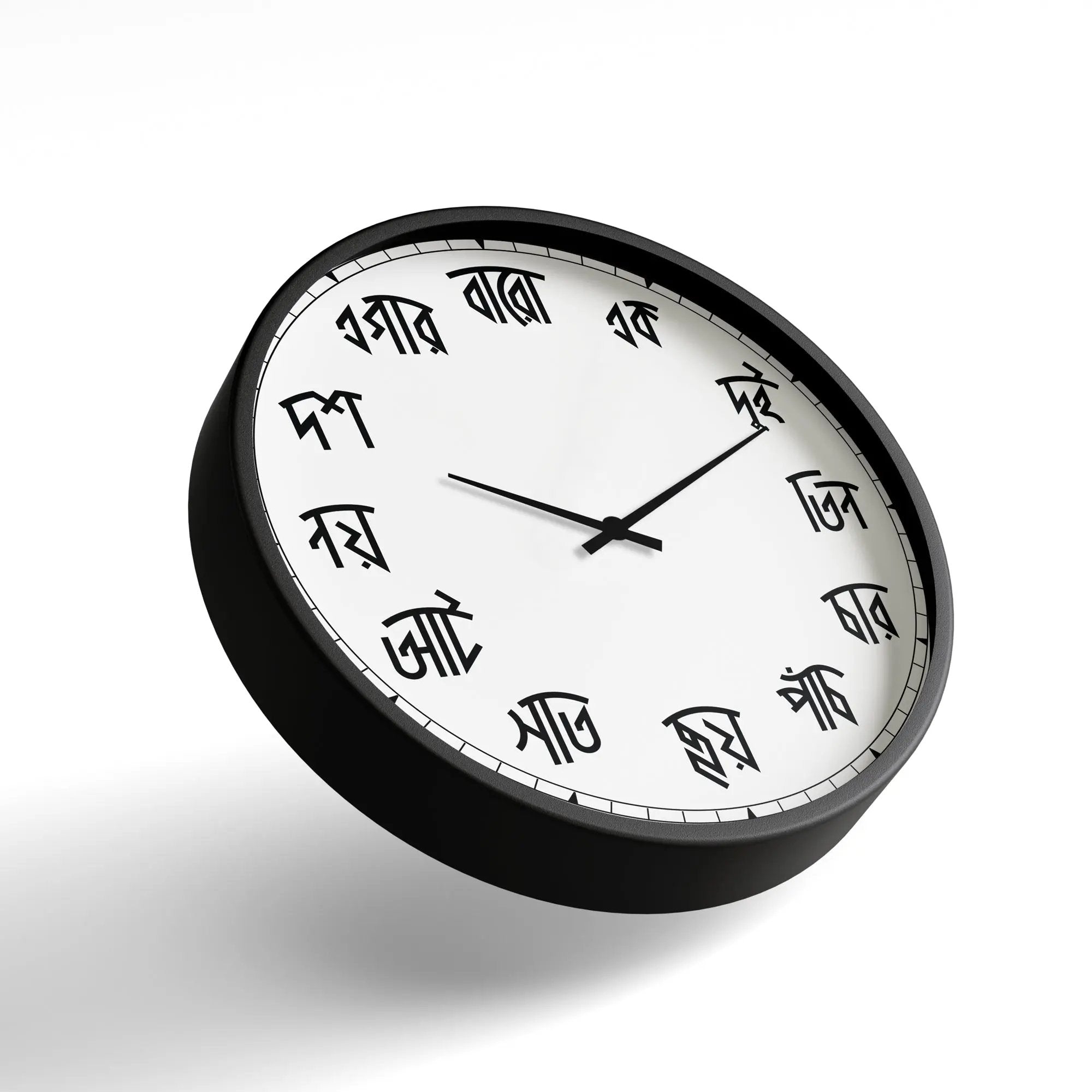 Classic Wall Clock – Bangla Number Dial | KLOK KLOK