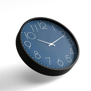 Classic Wall Clock – Deep Blue Minimal Dial | KLOK KLOK