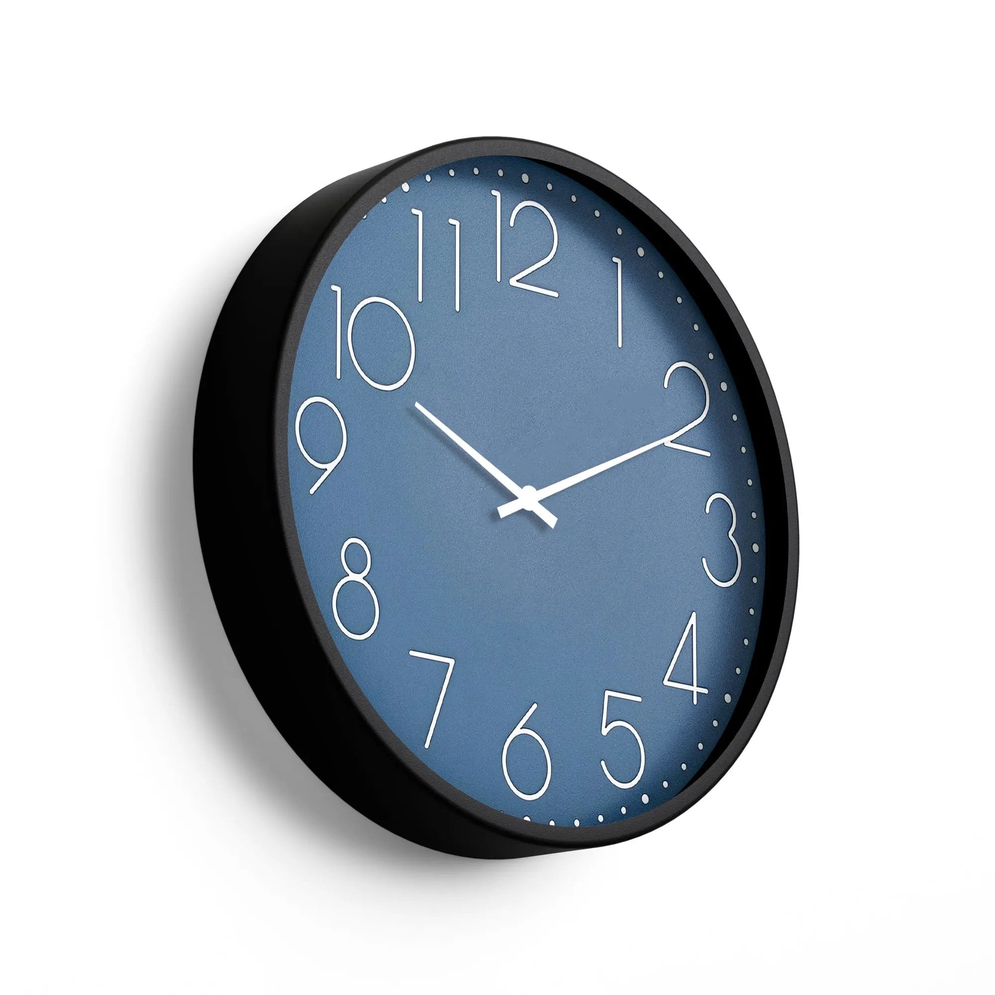 Classic Wall Clock – Deep Blue Minimal Dial | KLOK KLOK