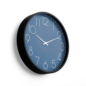 Classic Wall Clock – Deep Blue Minimal Dial | KLOK KLOK