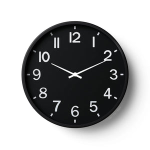Classic Wall Clock – Matte Black Minimal Dial | KLOK KLOK