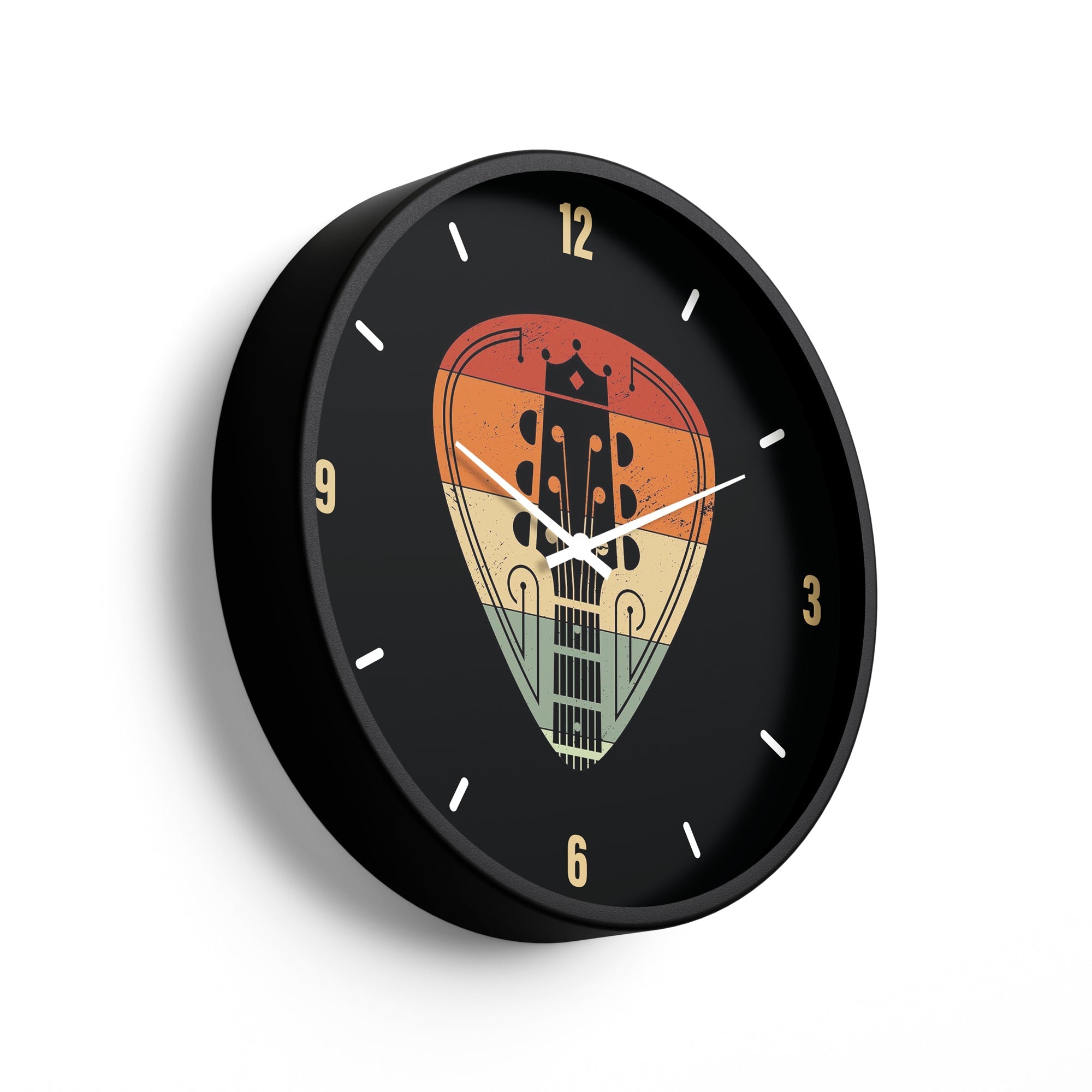 Music Wall Clock – Guitar Vibe Edition | KLOK KLOK