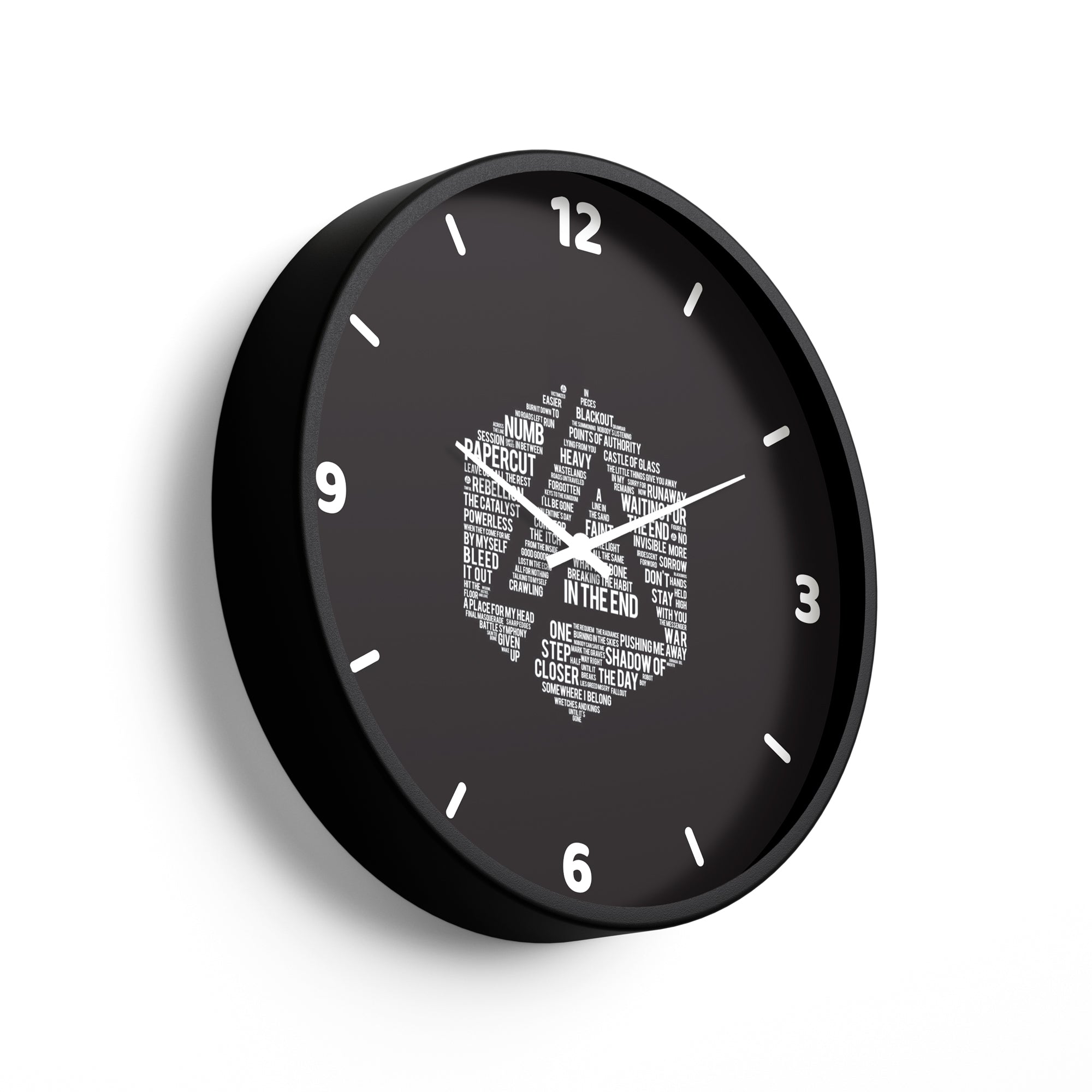 Music Wall Clock – In The End Edition | KLOK KLOK