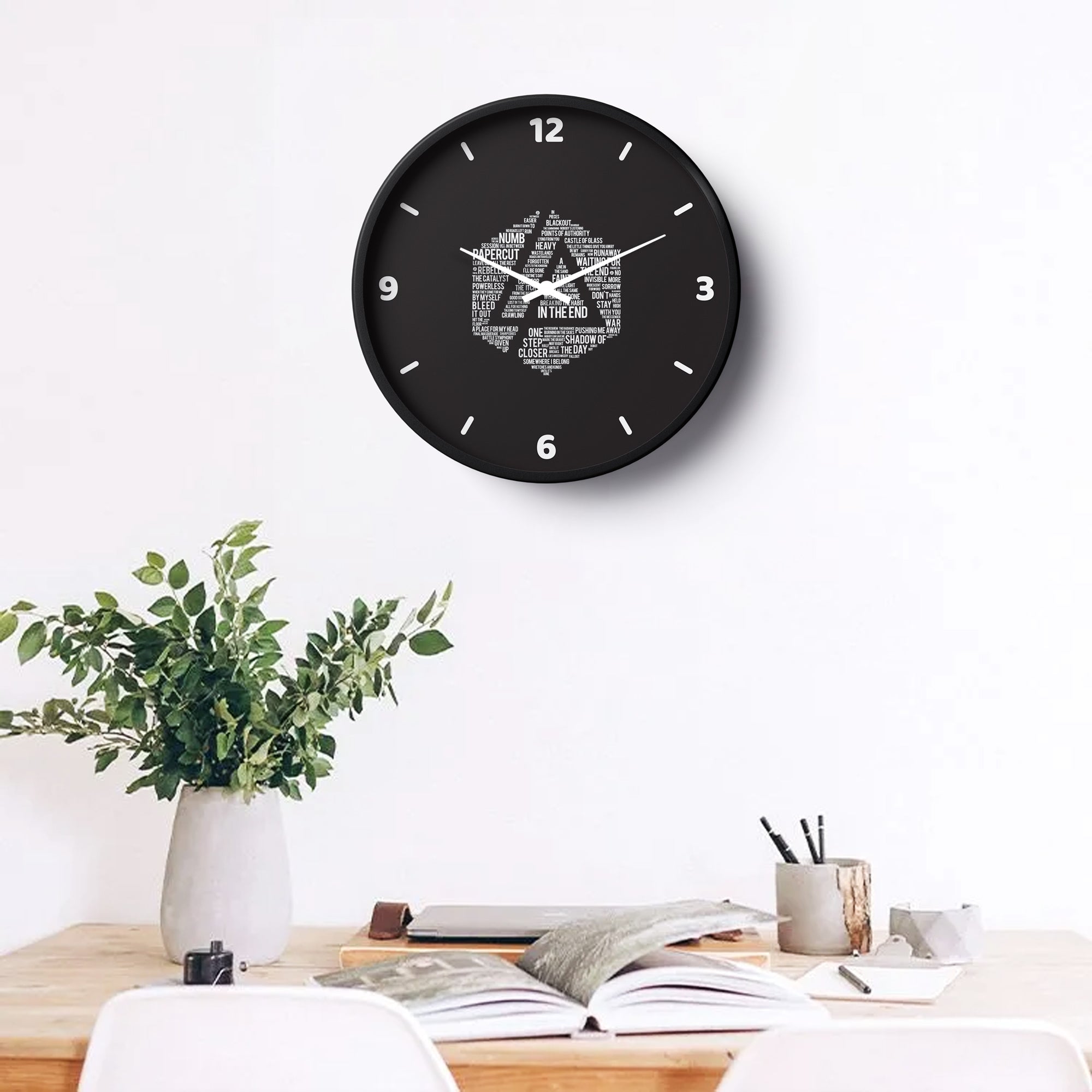 Music Wall Clock – In The End Edition | KLOK KLOK