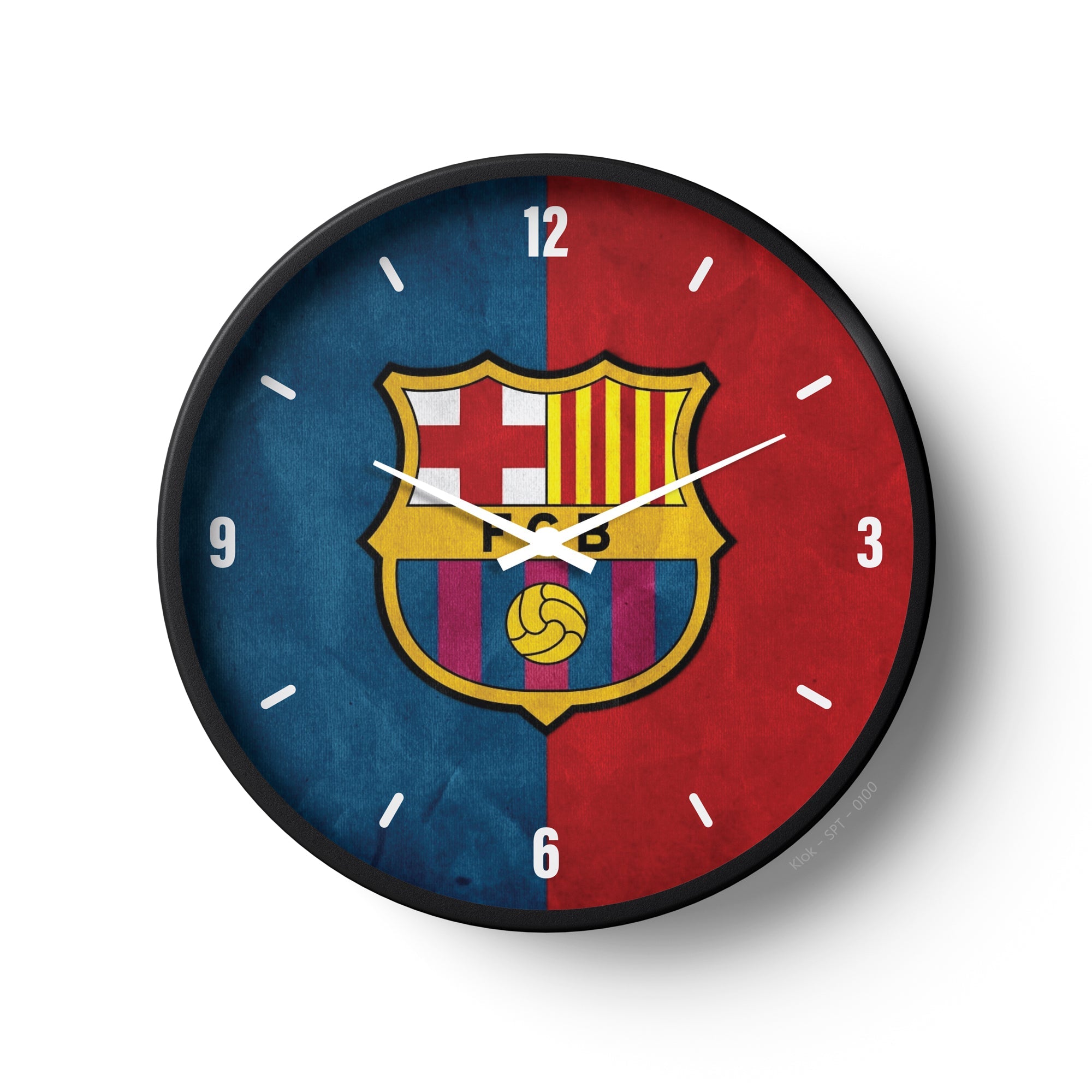 Sports Wall Clock – The Blaugrana Legacy Edition | KLOK KLOK