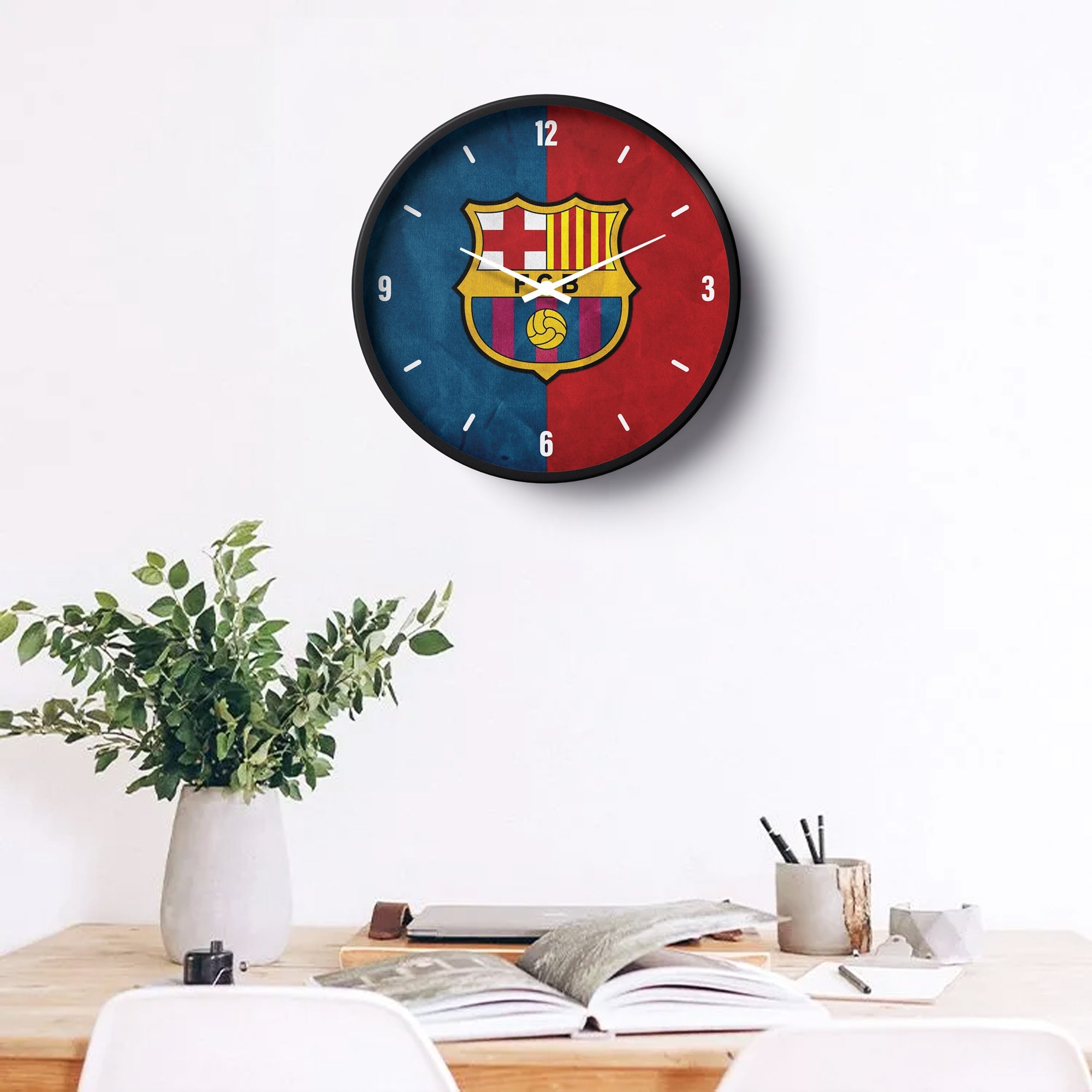Sports Wall Clock – The Blaugrana Legacy Edition | KLOK KLOK