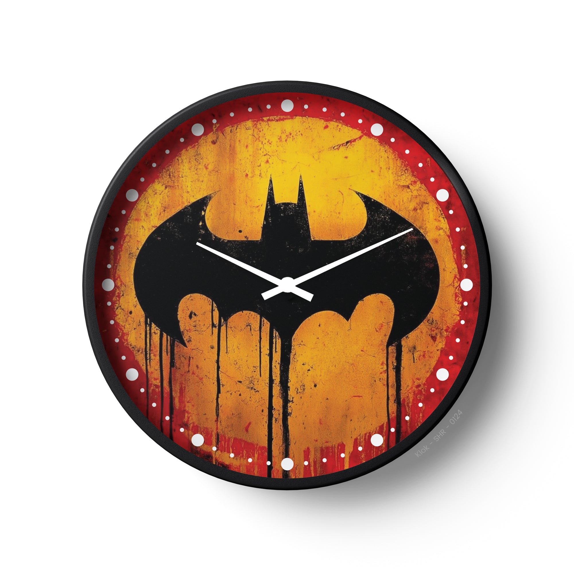Super Hero Wall Clock – The Dark Vigilant Edition | KLOK KLOK