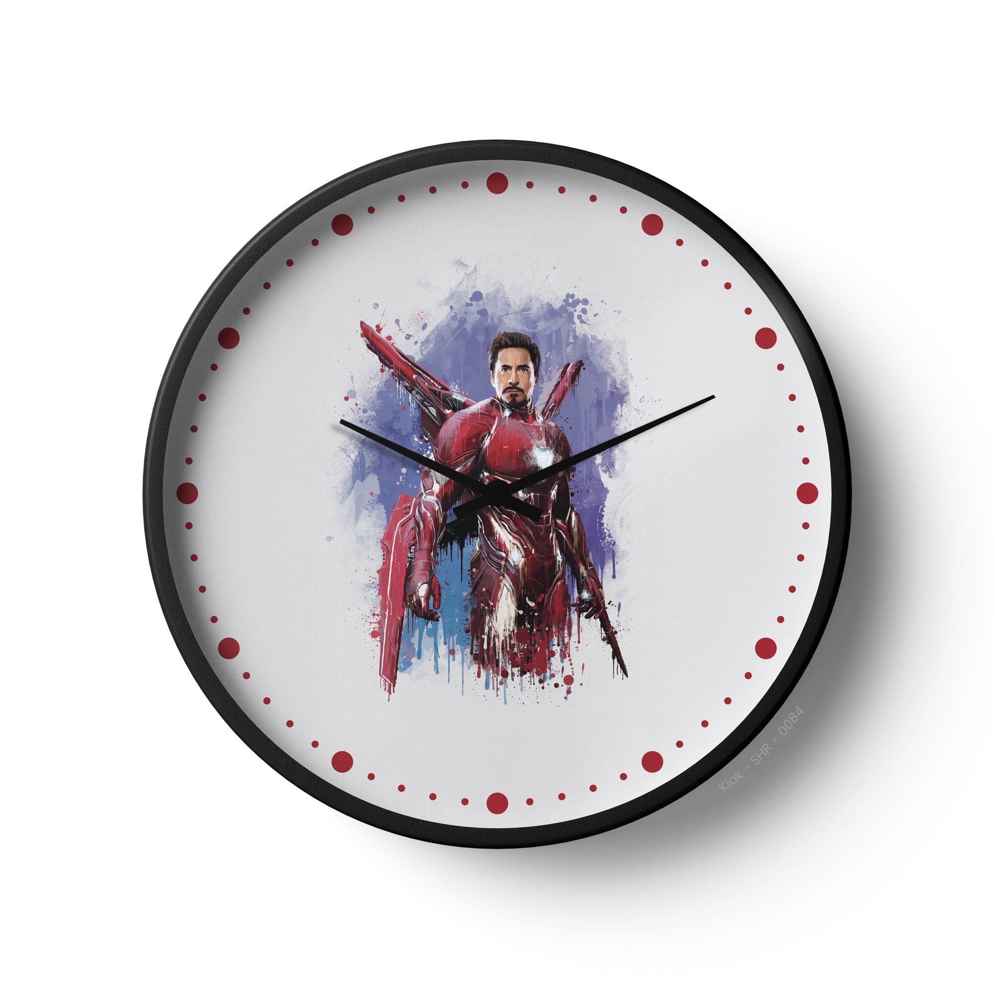 Super Hero Wall Clock – The Genius Armor Edition | KLOK KLOK