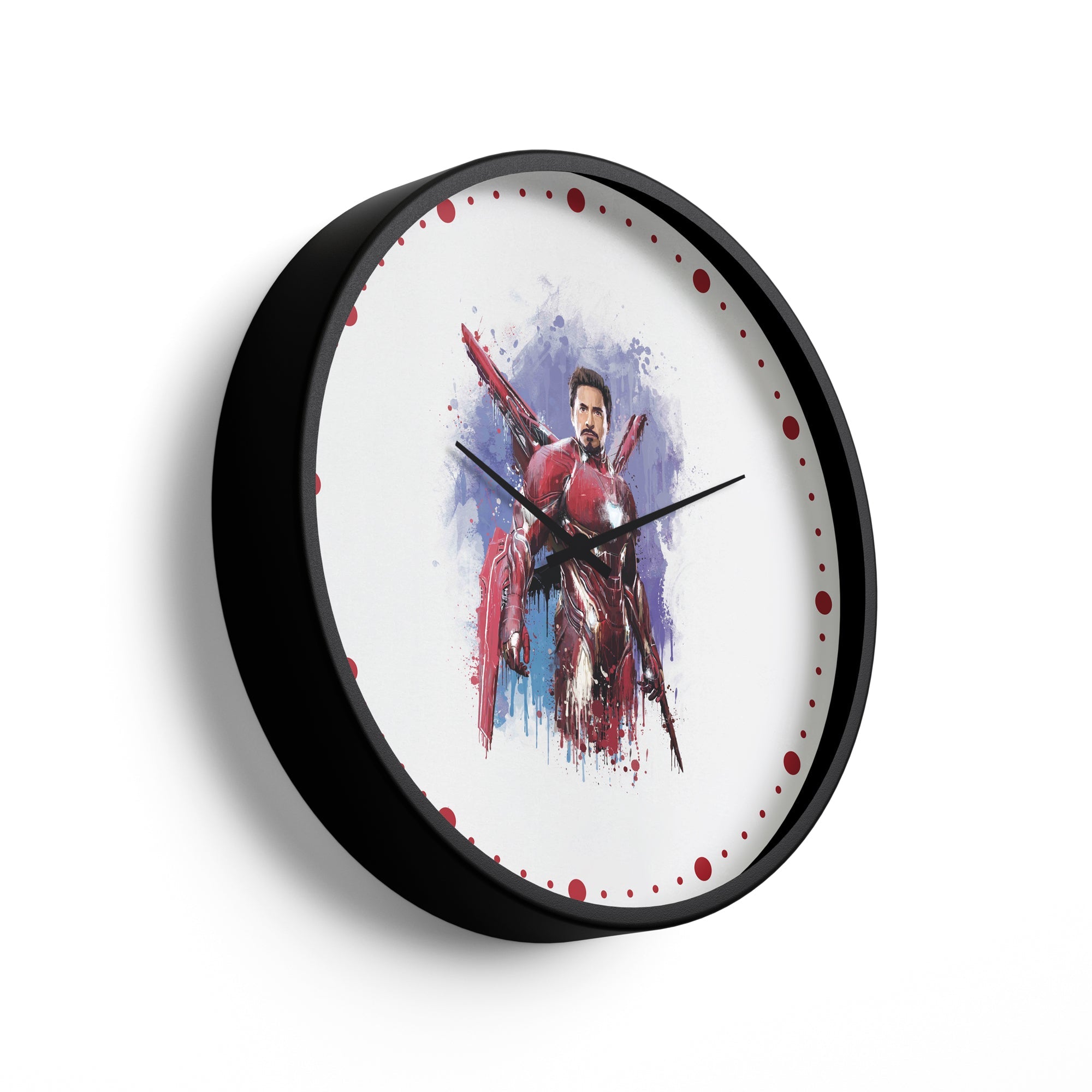 Super Hero Wall Clock – The Genius Armor Edition | KLOK KLOK