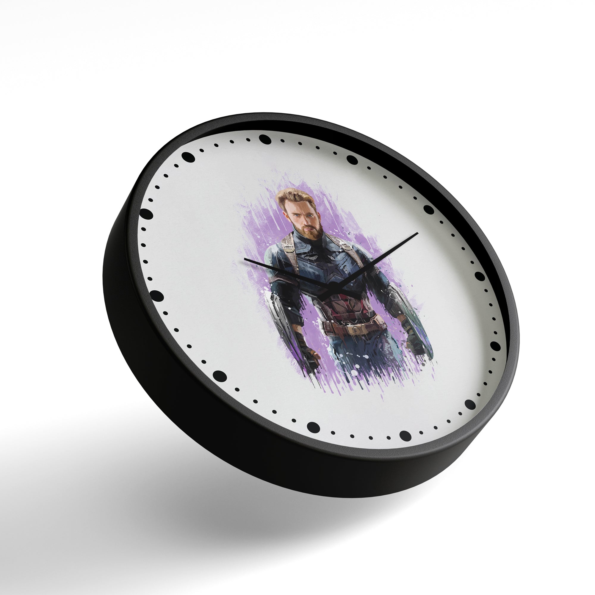 Super Hero Wall Clock – The Soldier’s Valor Edition | KLOK KLOK