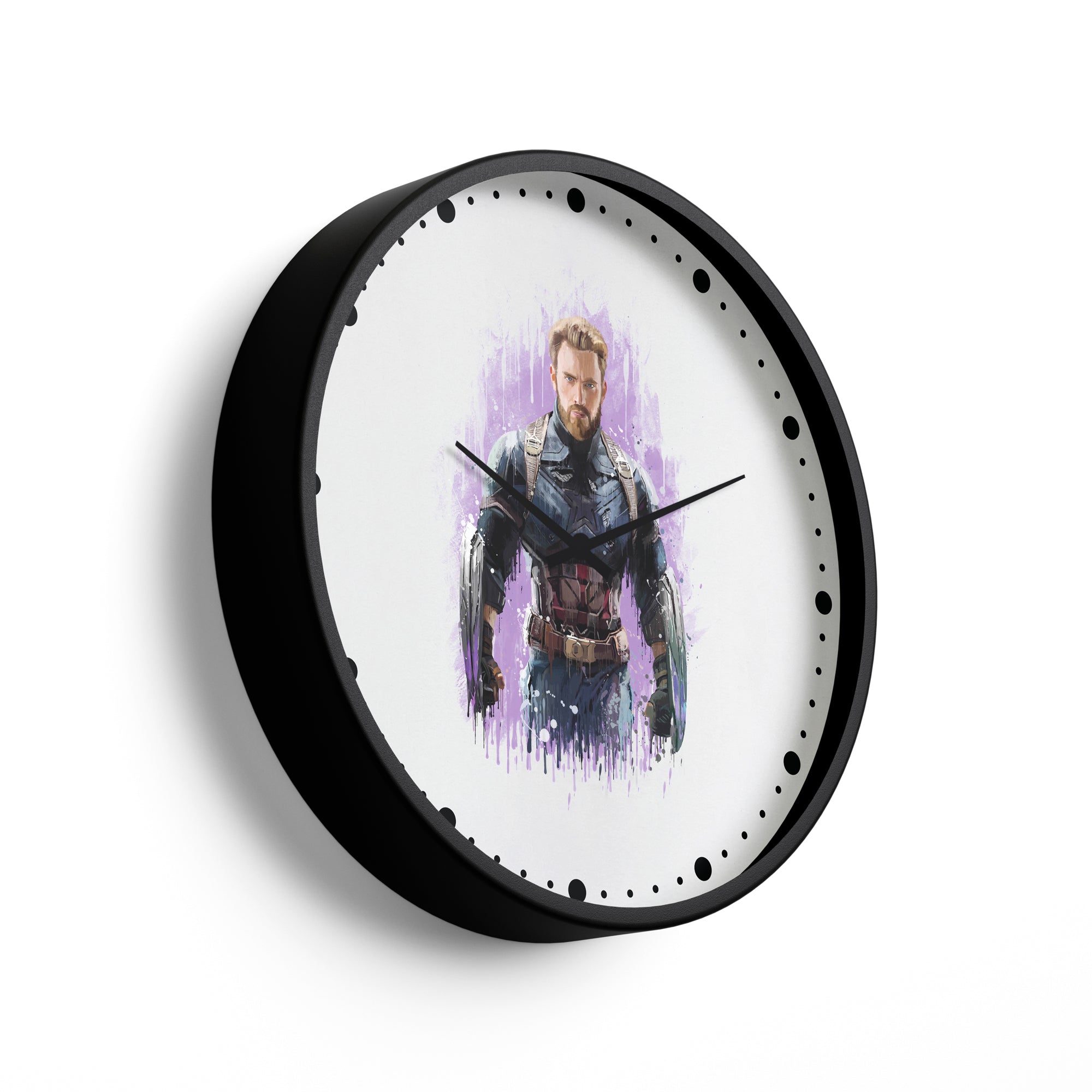 Super Hero Wall Clock – The Soldier’s Valor Edition | KLOK KLOK