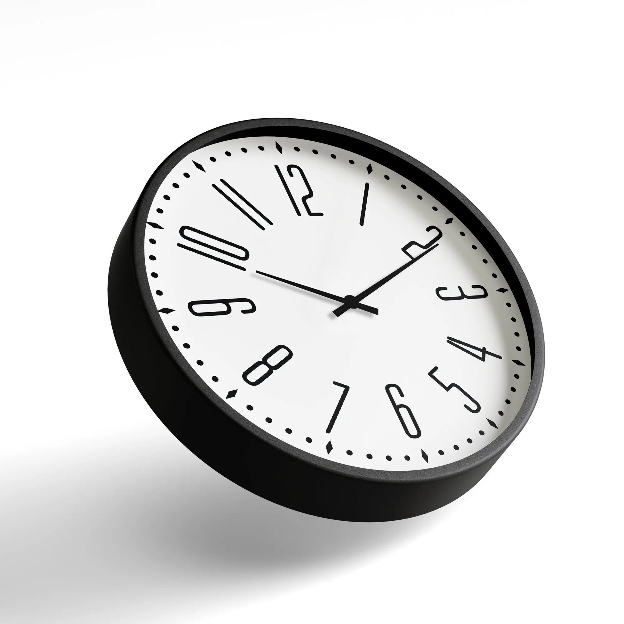 Modern Classic Wall Clock – White Minimal Dial | KLOK KLOK